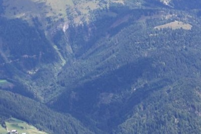 Weitblick von der Hütte