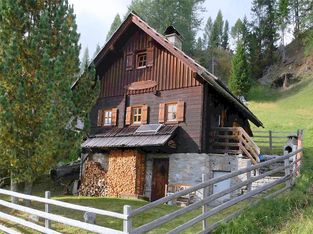 Berghütte für den Urlaub im Maltatal