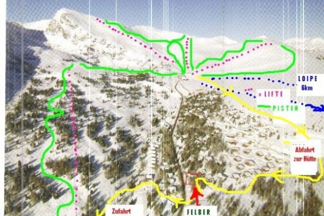 Nahe dem Skigebiet der Turracher Höhe