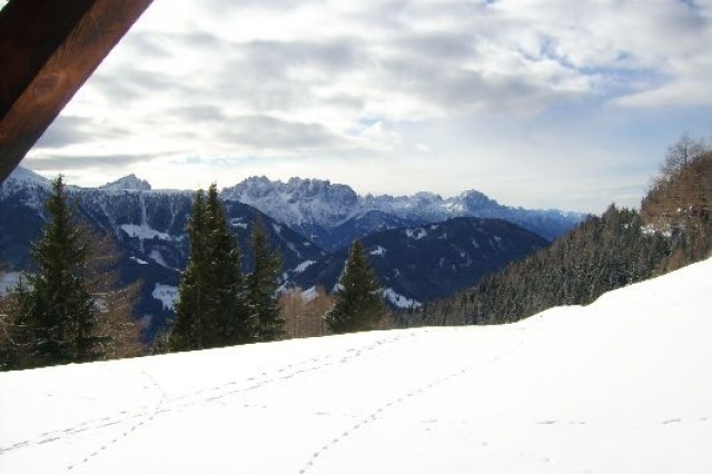 Urige Berghütte mieten-Winterlandschaft PJS00197